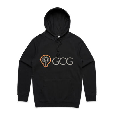 GCG Black Hoodie - Logo CHEST CENTRE Thumbnail